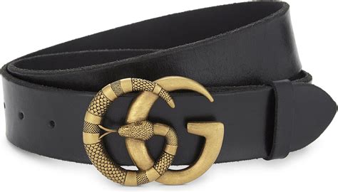 mens gucci belts|gucci snake belt men's.